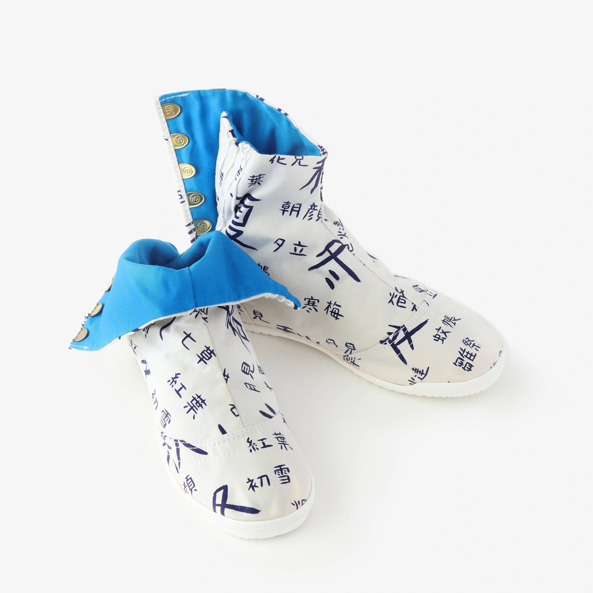 [Nur im Netz erhältlich] 5 Tabi-Socken mit runden Spitzen/Kachofuugetsu
