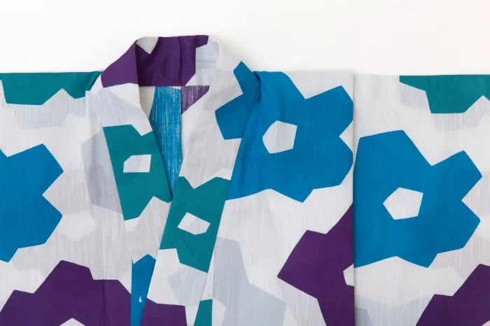 SOU・SOU x Kyoto Marubeni Yukata / Origami Cozy Breeze