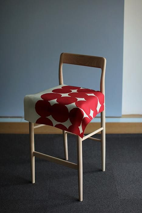 [Versand in 1-3 Monaten]SOU・SOU×Coccole Tino Counter Chair/Ohajiki Deep Hi