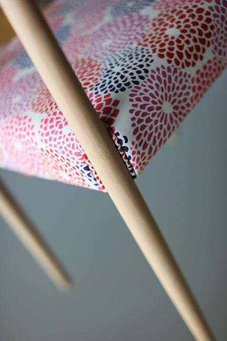 [Expédié dans 1-3 mois] SOU・SOU×Coccole Tino Chair/Chrysanthemum Tsukumo