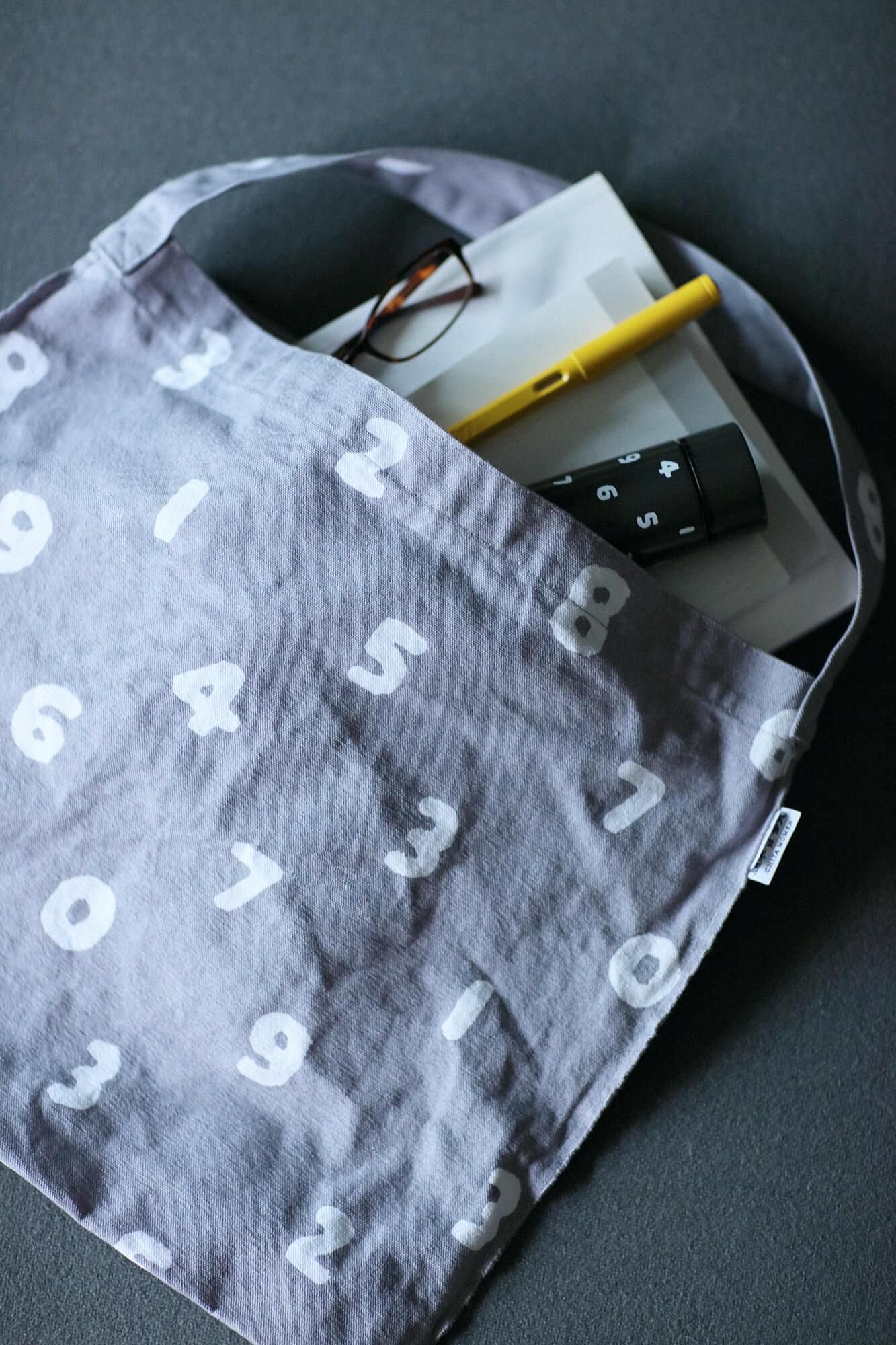 Petit sac en toile Chita Momen No. 9/couleur encre claire SO-SU-U