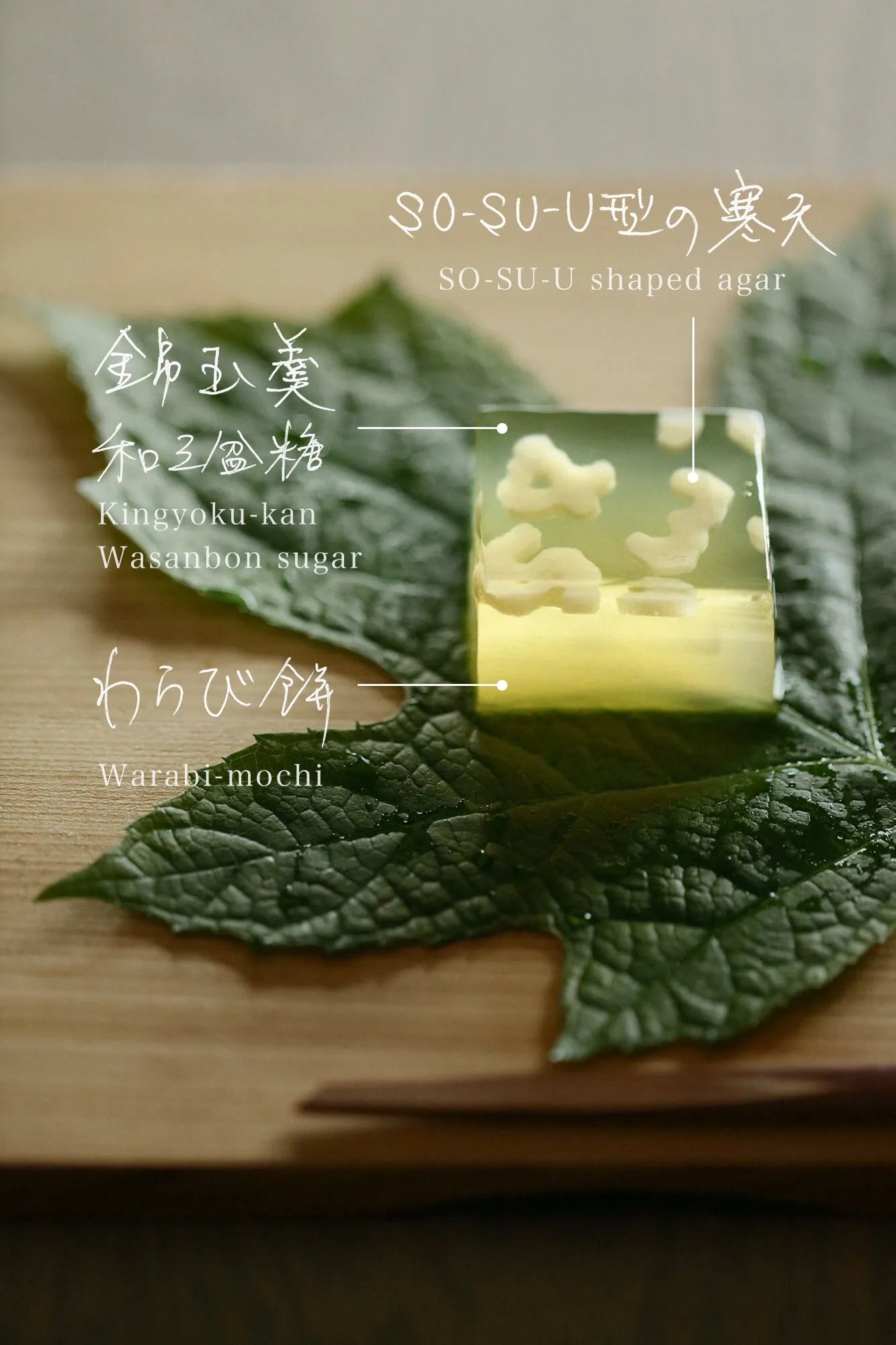 【7月17日頃発送予定】伊藤軒×SOU・SOU／SO-SU-U わらび羹セット