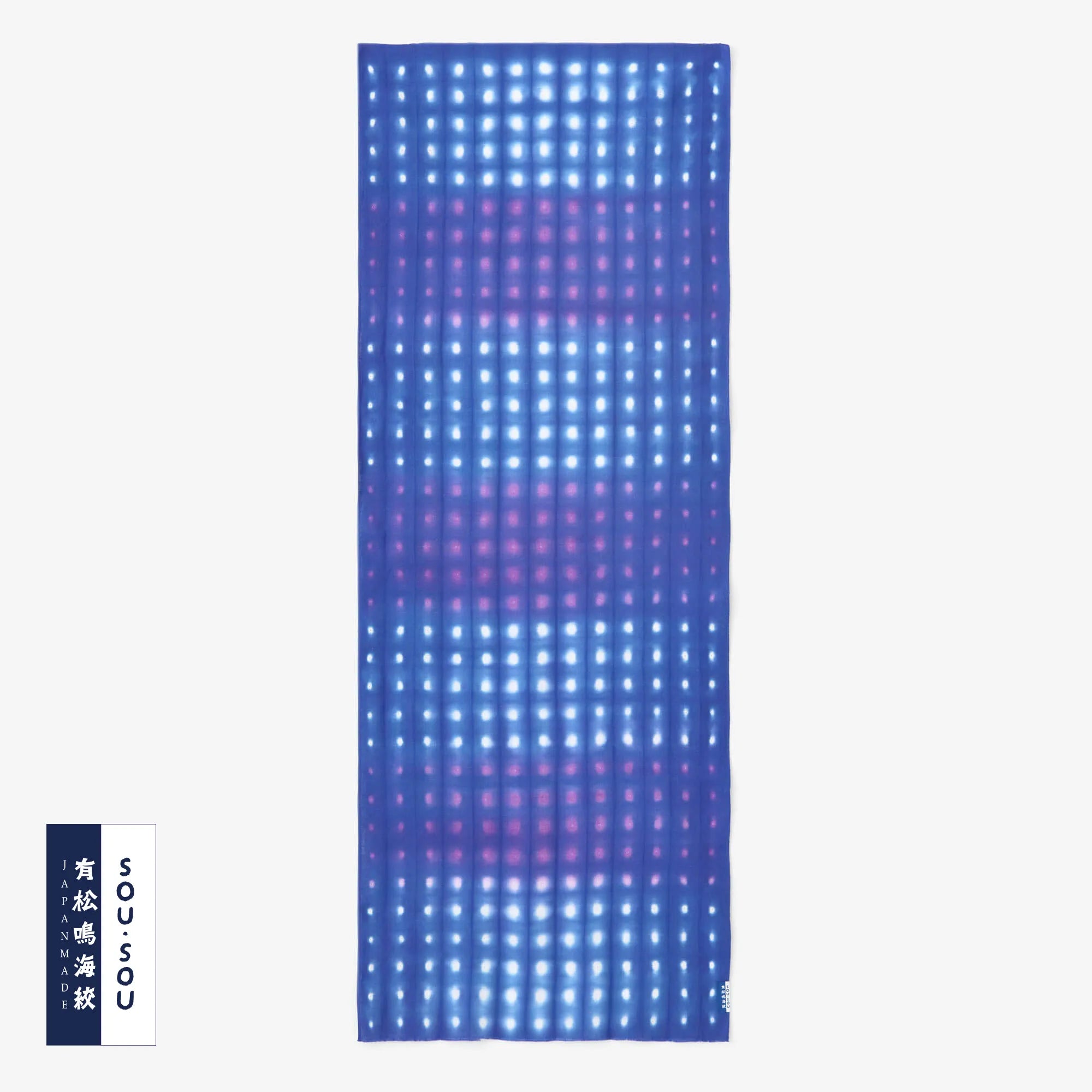 SOU・SOU× Arimatsu Narumi Shibori Tenugui/Firefly Yokodan