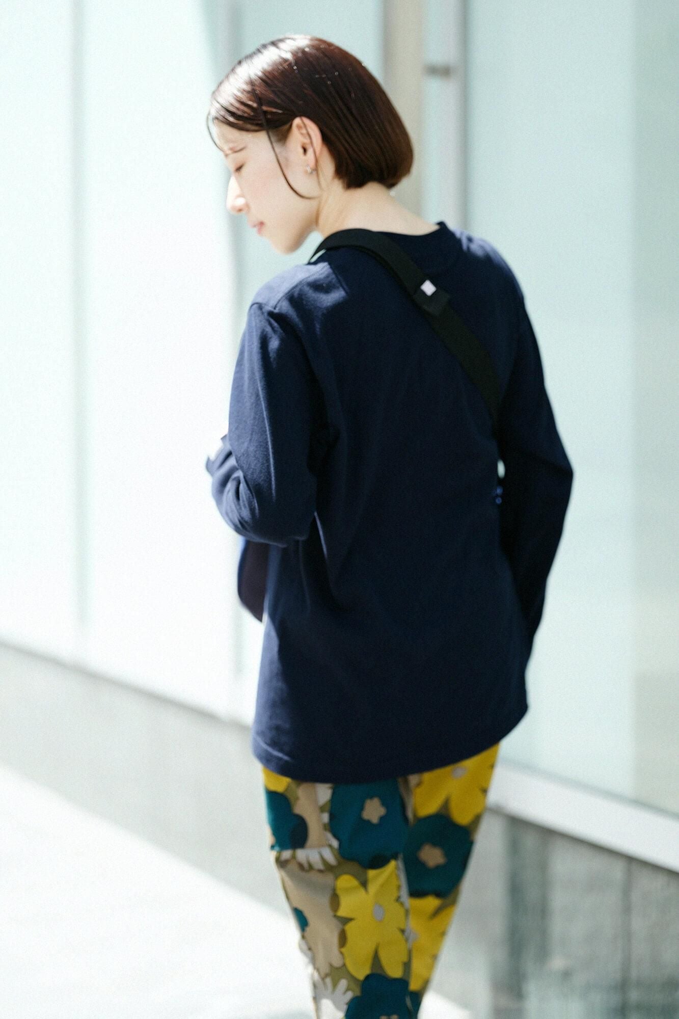 SO-SU-U Langarm-T-Shirt 2 [5,6]/Navy
