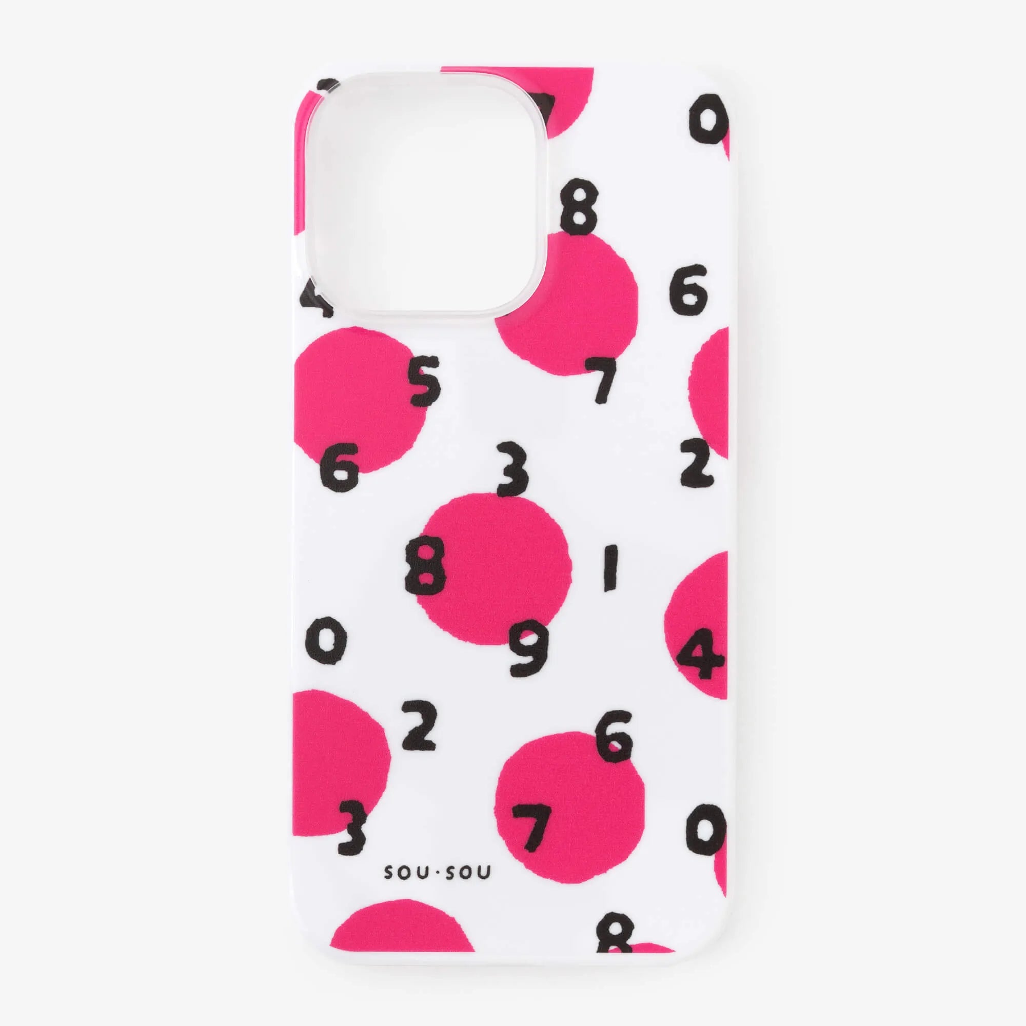 iPhone_13_Pro_Max  Textile Cover／SO-SU-U and Polka Dots