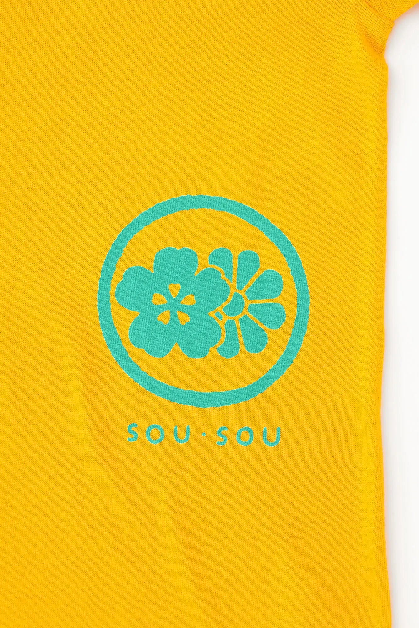 ●SO-SU-U十数三色短袖T-shirt／黄色