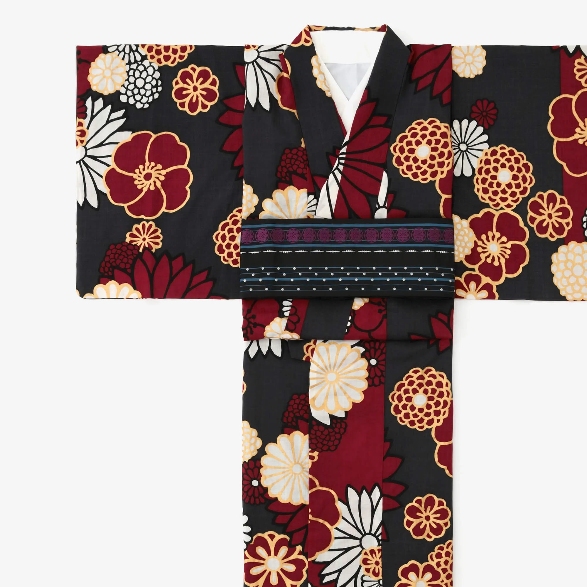 [Maßgeschneidert im Lieferumfang enthalten] Musselin-Kimono (vollständig gefüttert)/Kinrandonsu [*Lieferung dauert ca. 7 Wochen]