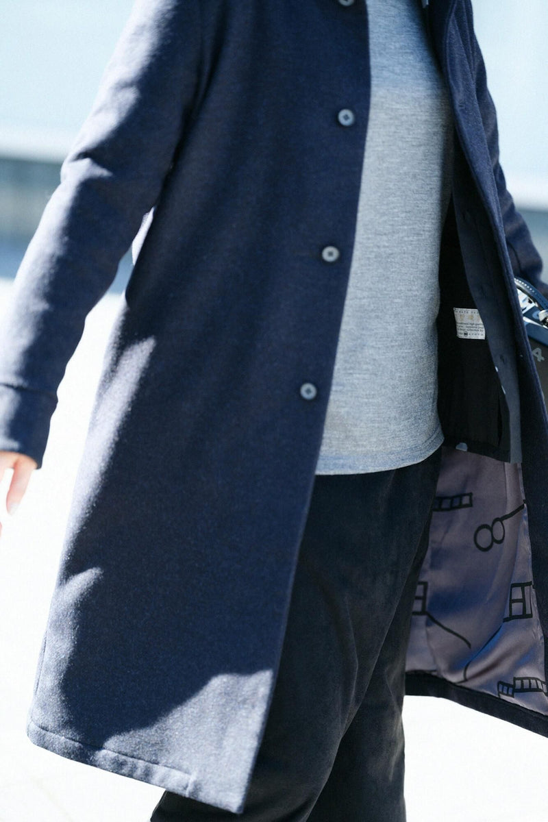 [VENTE] Manteau long col montant