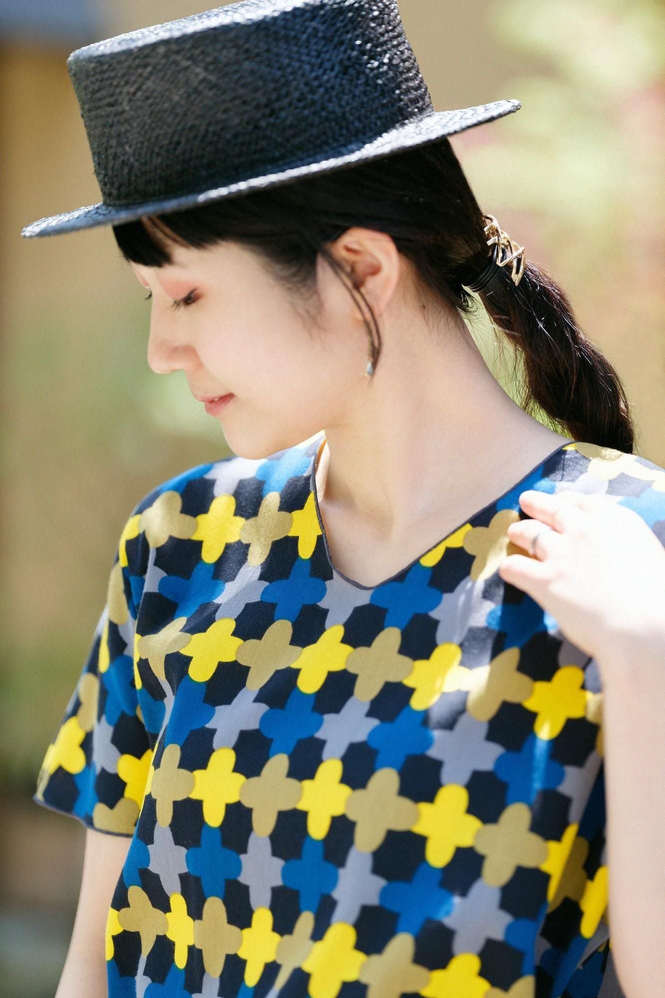 타카시마치지미 40/40 민소매 지반／나와바시고(표준 사다리)