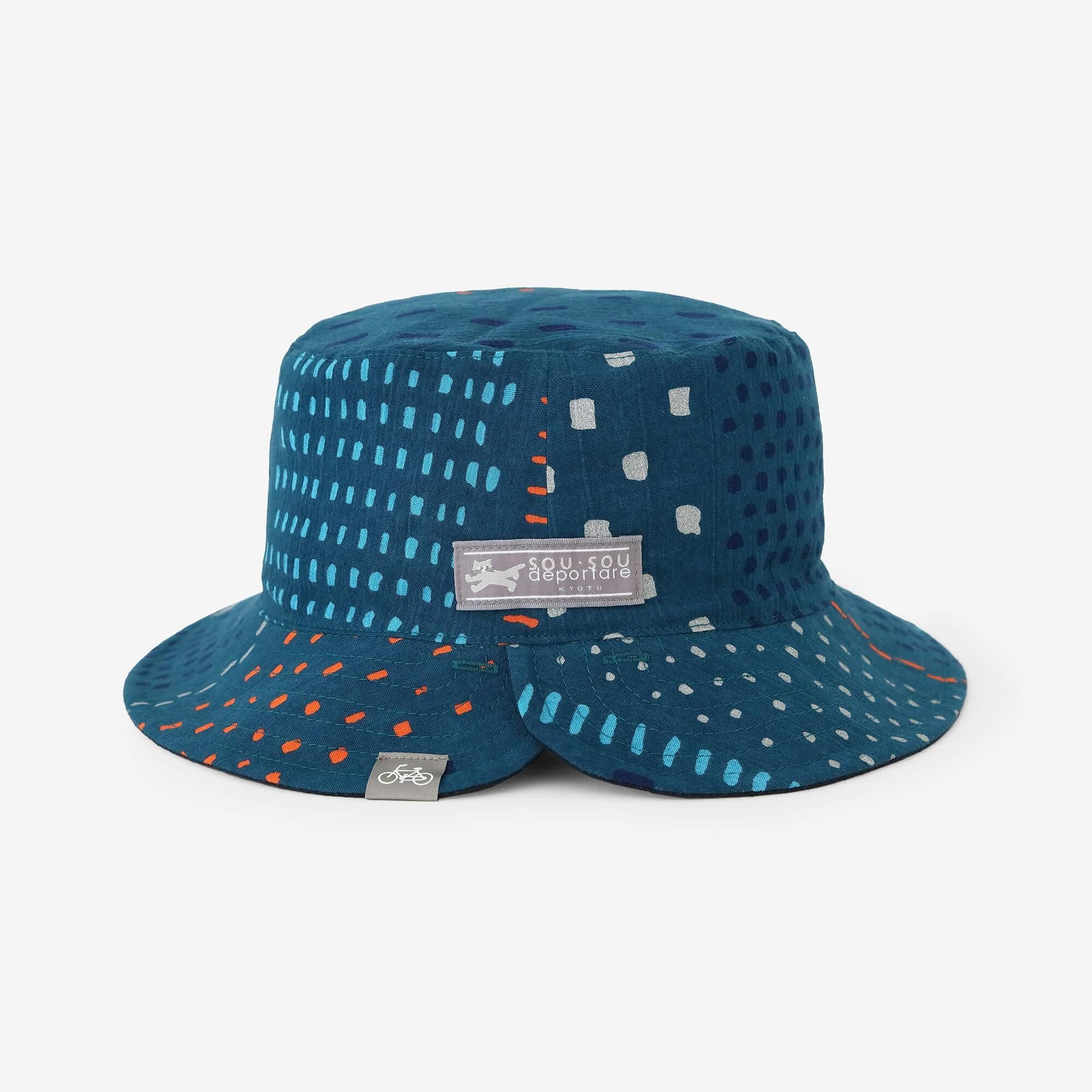 Takashima-Schrumpfung 20/20 reversible BIKE HAT / Shioshime (Ararejima) 