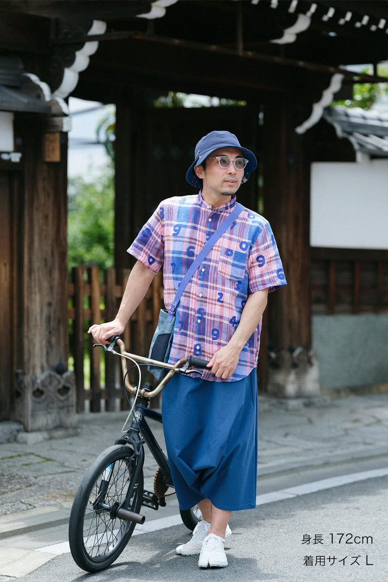 Linen Check Short Sleeve Shirt