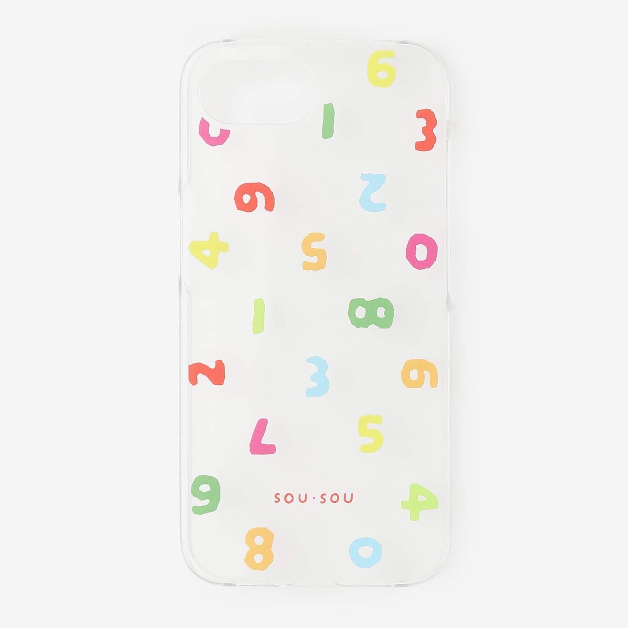 Coque textile iPhone_16e/17e/transparent SO-SU-U carré