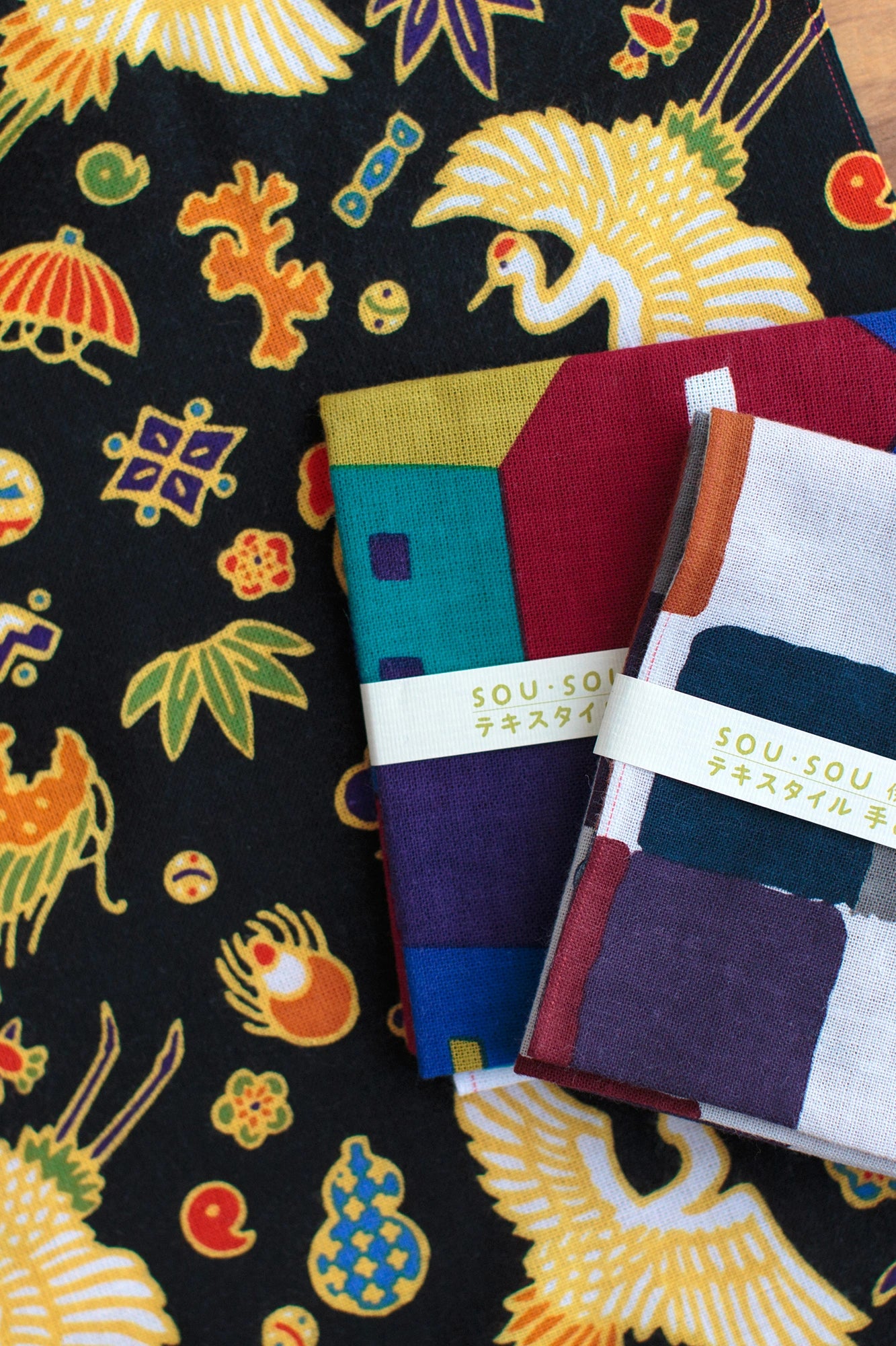Textil-Tenugui aus Ise-Baumwolle (Hime-Länge)/Yasaka