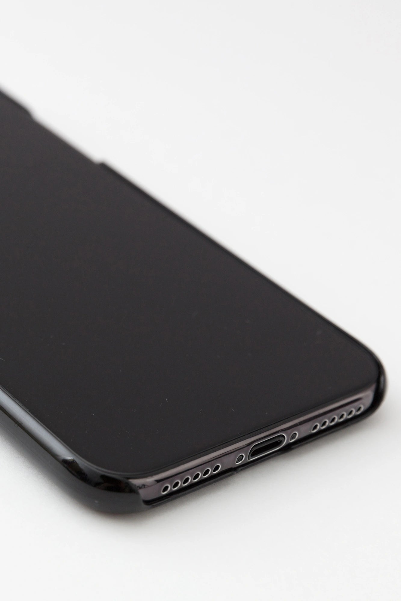 【net限定】iPhone_XS_Max テキスタイルカバー／ひなたぼっこ 濡羽色（ぬればいろ）▲