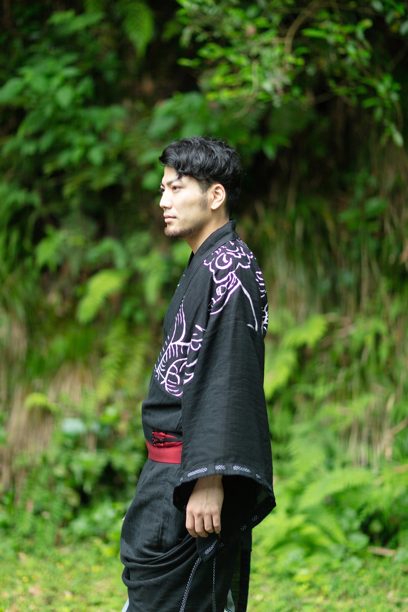 เชือก (สีน้ำตาล)/สีน้ำตาล x สีเปียก