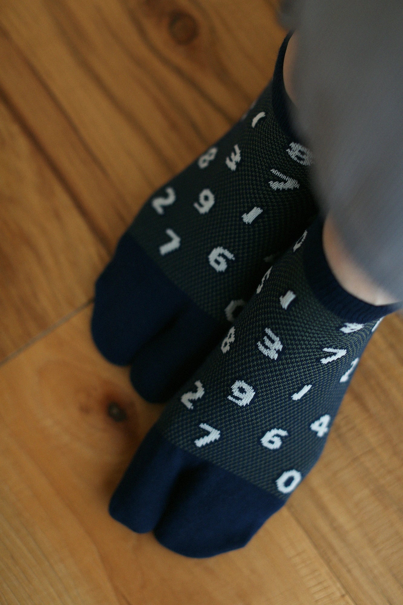 Piqué-Socken (knöchellang)/SO-SU-U Marineblau [Für Männer und Frauen]