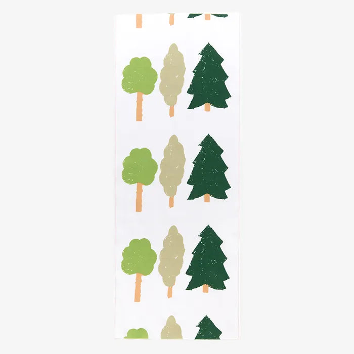 伊勢木綿 textile手ぬぐい／森のおはなし