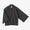 Chizimi Cotton 20/20 Wide-sleeved Shirt／Dark Grey