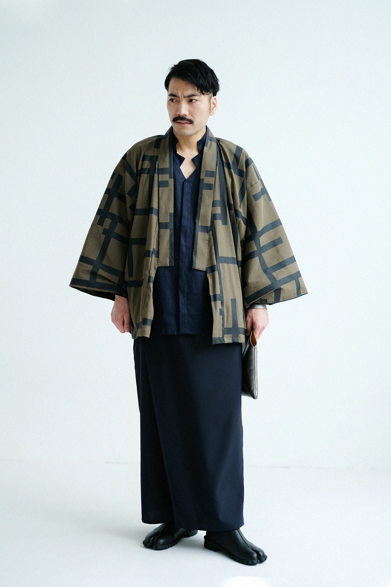 Hanf Nobuhide Soi Top/Dunkelblau