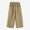 Cotton Linen Twill Weave Square Pockets Monpe Pants／Dyed Mulberry Color