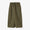 Linen-rayon Wrap Hakama Pants / Olive Brown