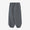 Cotton Linen Twill Weave Wrap Harem Pants／Greyish Blue
