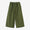 No.11 Canvas Wide-legged Pants／Moss Green