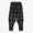 Shin Cotton Linen Harem Pants／Continuation of Arrow Wheel-Recreation Black Tea