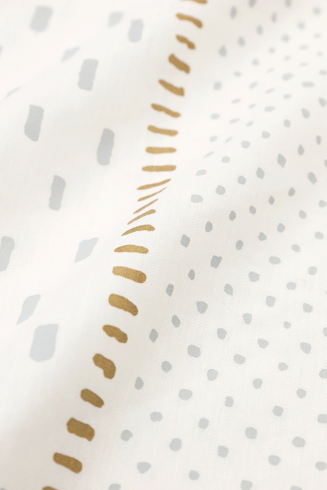 【Réservé à la vente en ligne】Chemise à col droit en ramie, coupe carrée / Nagi-natashikaku, motif Araréjima, Tsukumo 