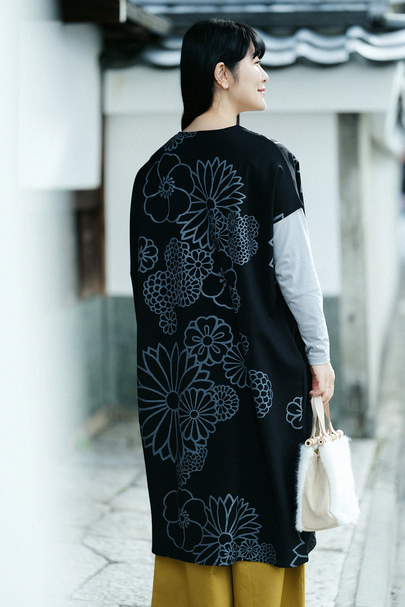 เสื้อผ้าทรงสี่เหลี่ยมผืนผ้า ไหล่ตก (ฤดูใบไม้ร่วง/ฤดูหนาว) 