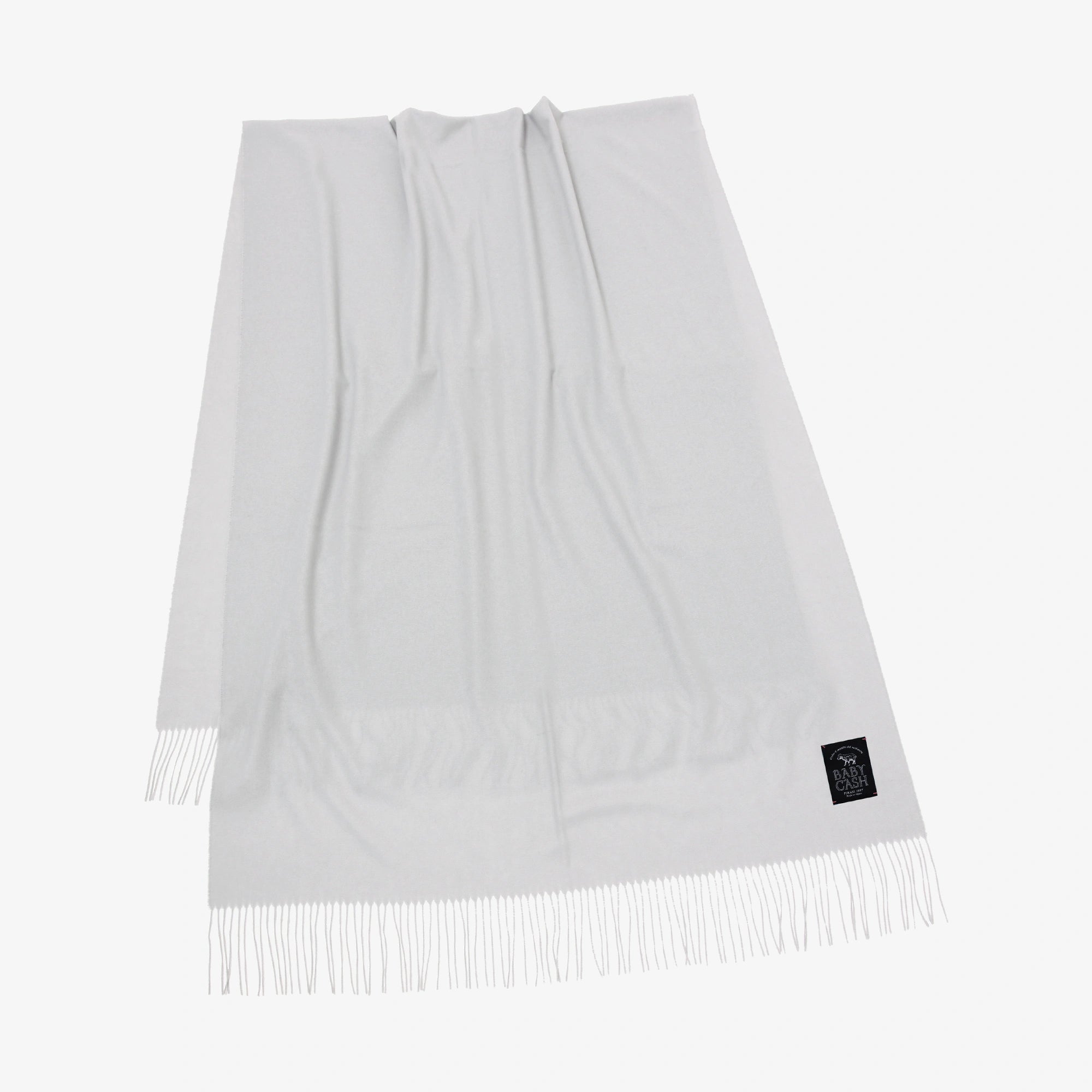 Baby Cash (R) Gauze Stole  / Sliver Grey
