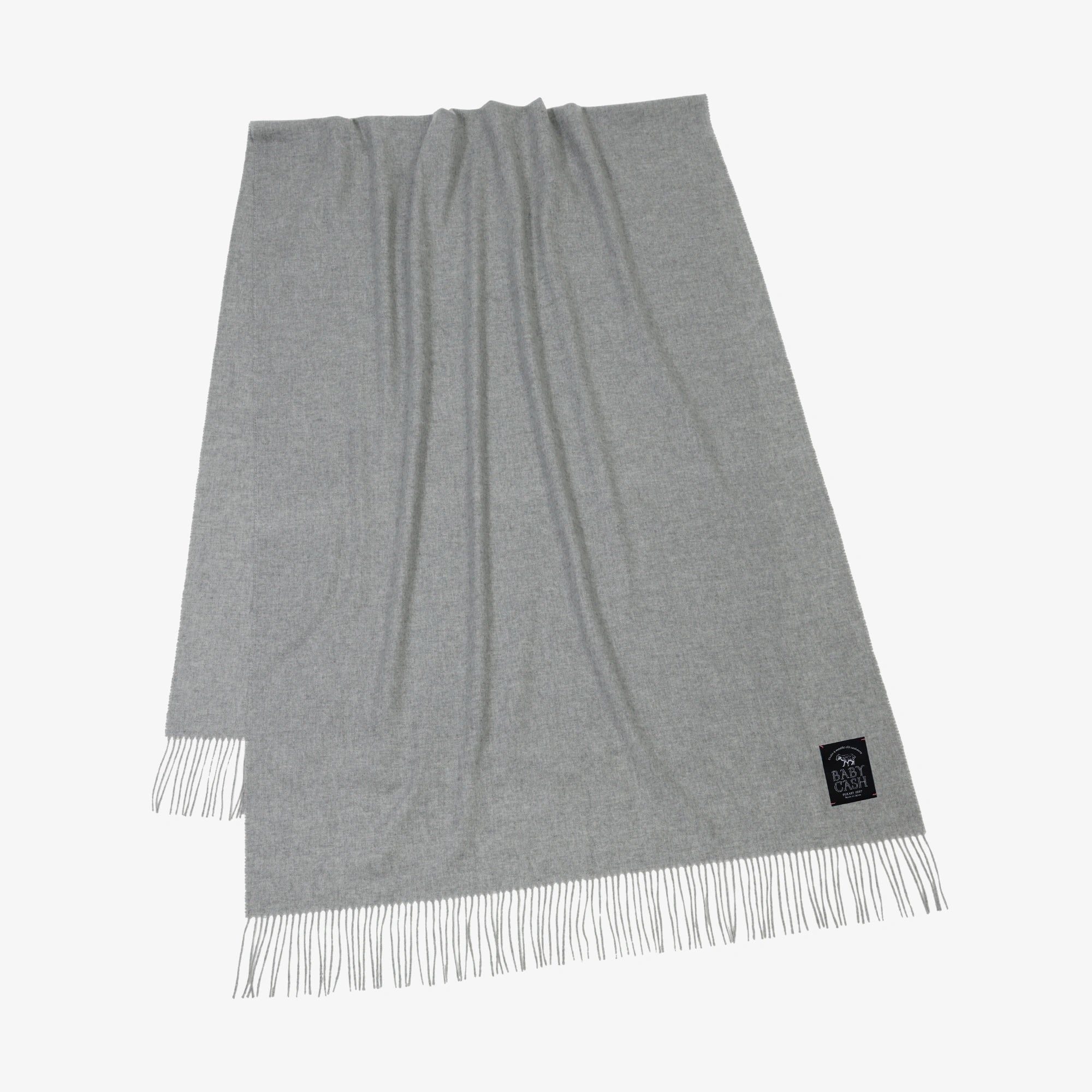 Baby Cash (R) Gauze Stole / Light Grey