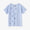 C/CM(R) 鹿之子编模切T-shirt／SO-SU-U十数上下和留白天蓝色