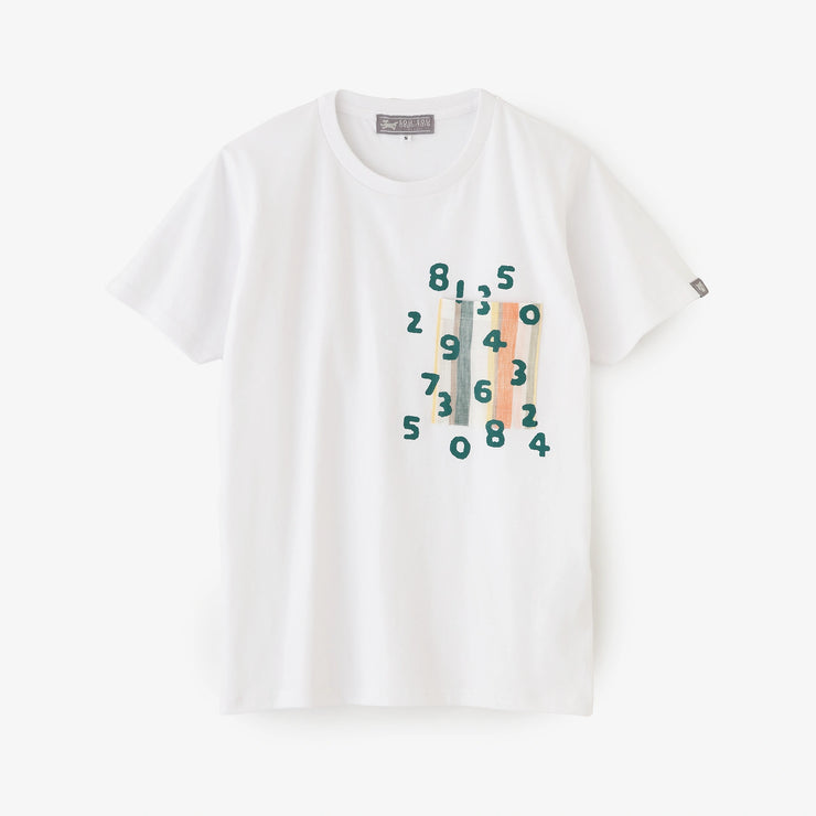 Short Sleeve Pocket T-shirt[5.0]／White×SO-SU-U Kon
