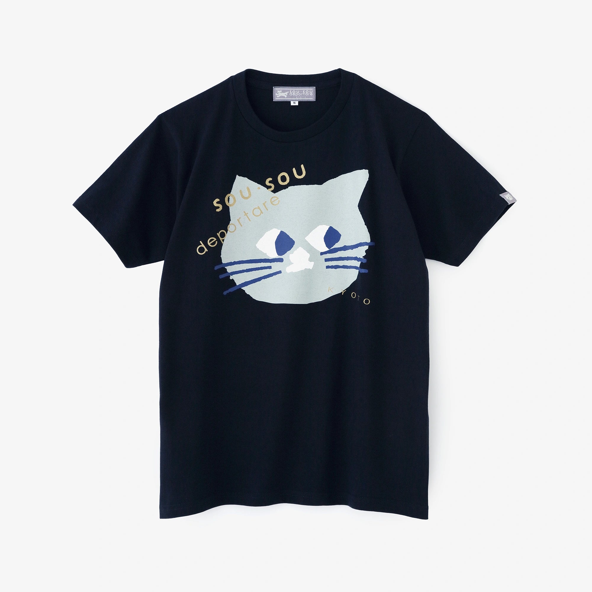 depoニャン Halbarm-T-Shirt [5.0]/Navy 