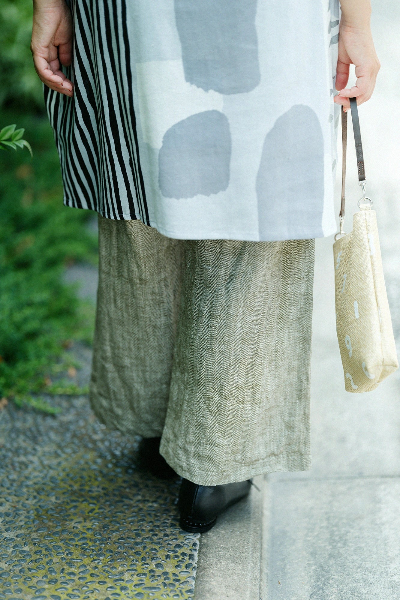 '身長：'154cm,'着用サイズ：'XS,'※洗濯後寸法のものを着用'
