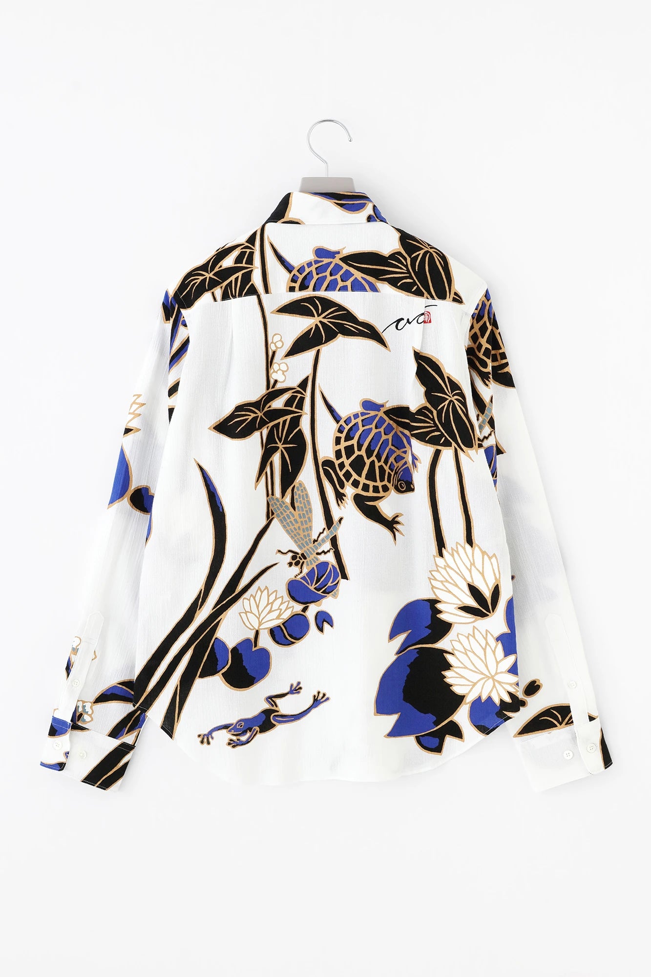Chizimi Cotton 20/20 Shirt／water land