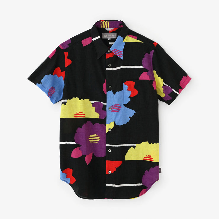 Isemomen Cotton Bun Short Sleeve Shirt／Camellia