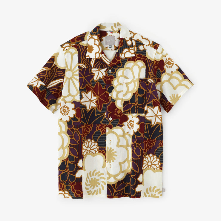 Chizimi Cotton 20/20 Open Collar Shirt／Gorgeous