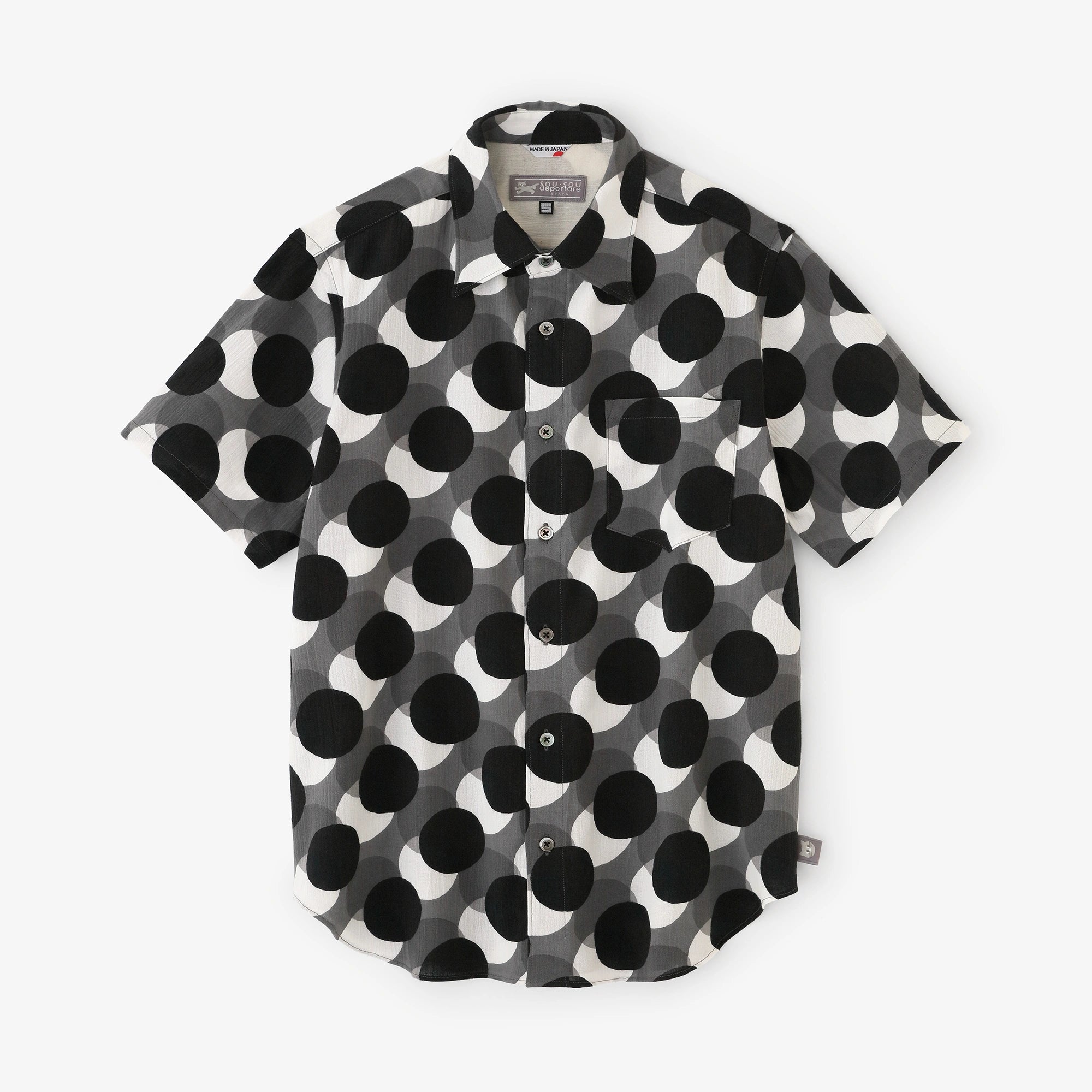 Réduction Takashima 20/20 chemise à demi-manches / KPD Ombre gris 