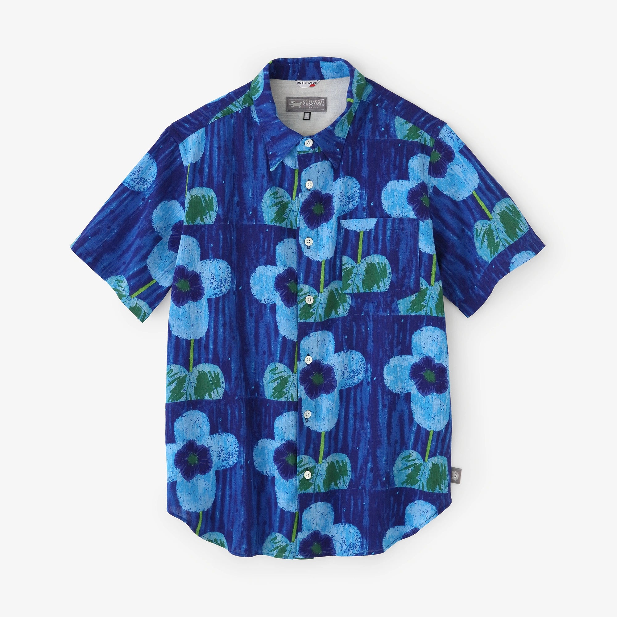 Takashima Shuk 20/20 chemise à demi-manches / Les fleurs s’épanouissent 