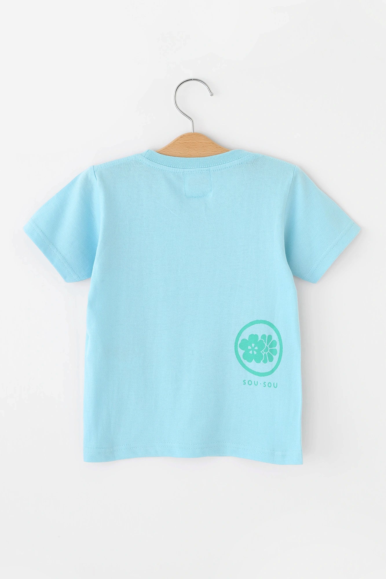 ●depo Nyan 短袖T-shirt／浅蓝