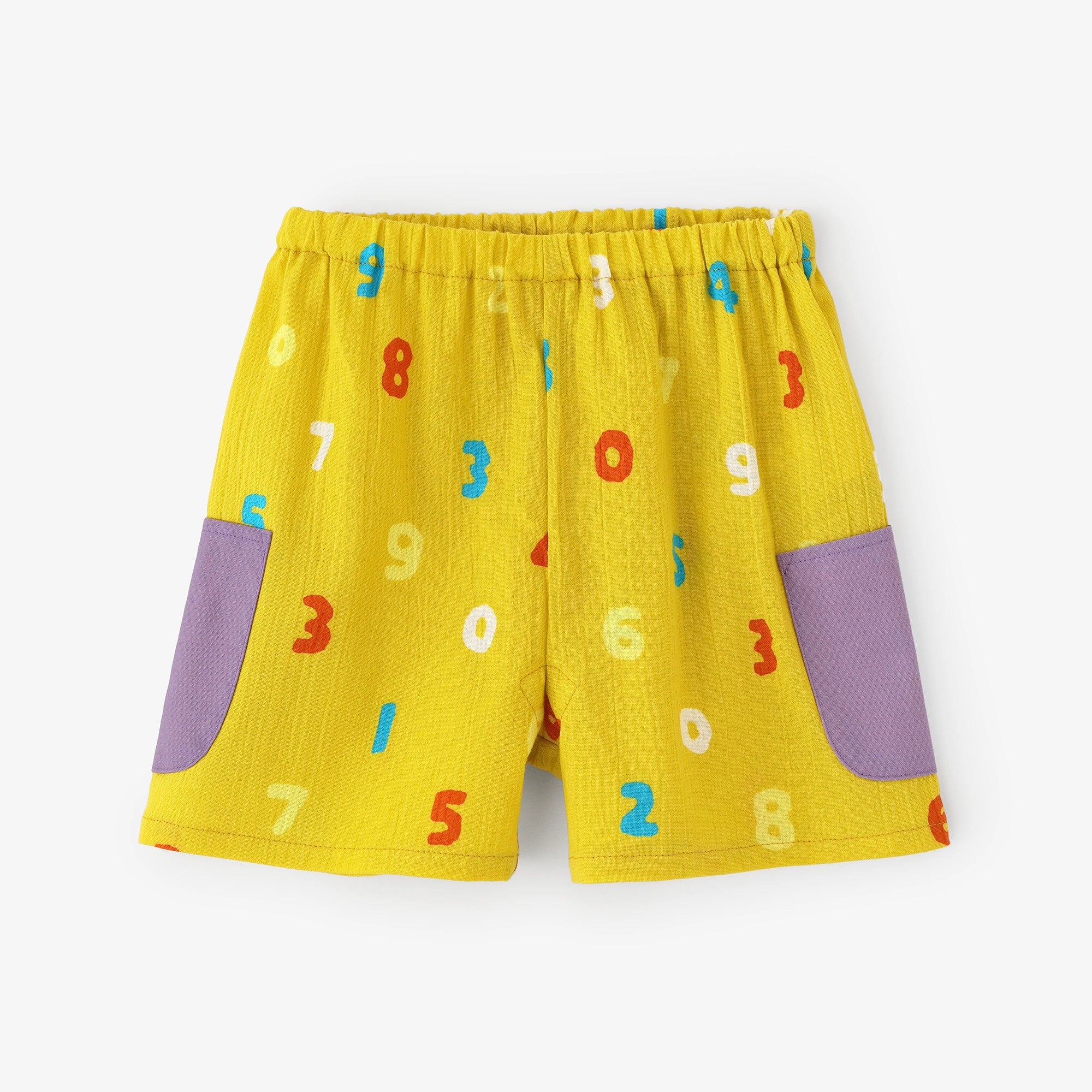 ●たかしまちぢみ 20/20 ショートパンツ／そすうよつみ きいろ
