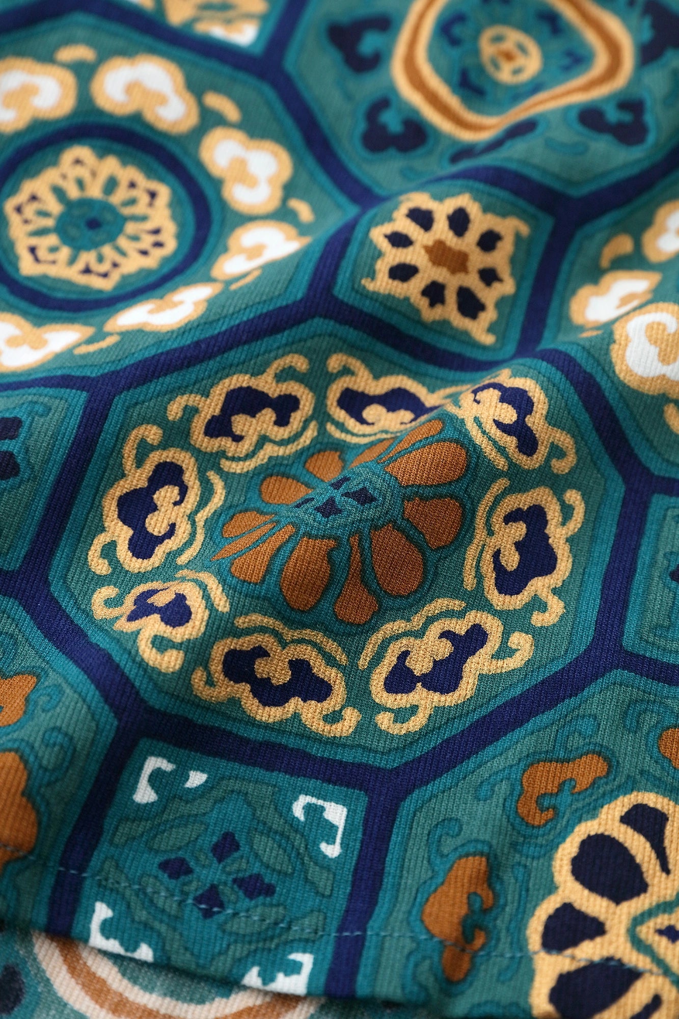 Takashima Chijimi 40/40 Textil-Unterhose/Brilliantgrün (Ryokugyokuiro)