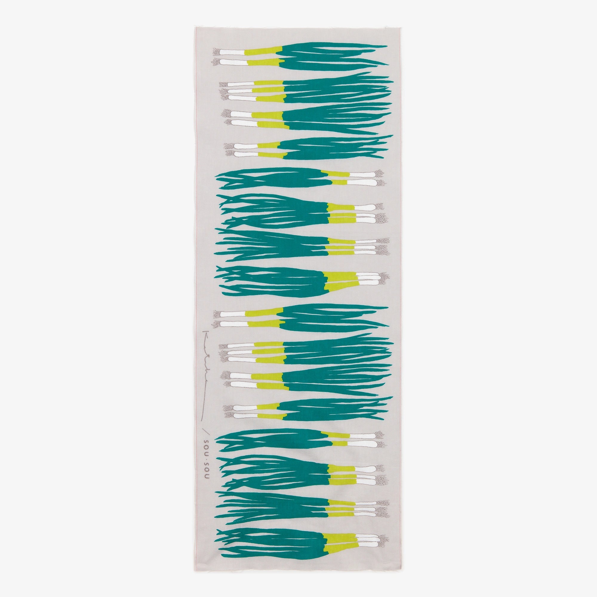 Isemomen Cotton Textile Handkerchief / Kujo Leek