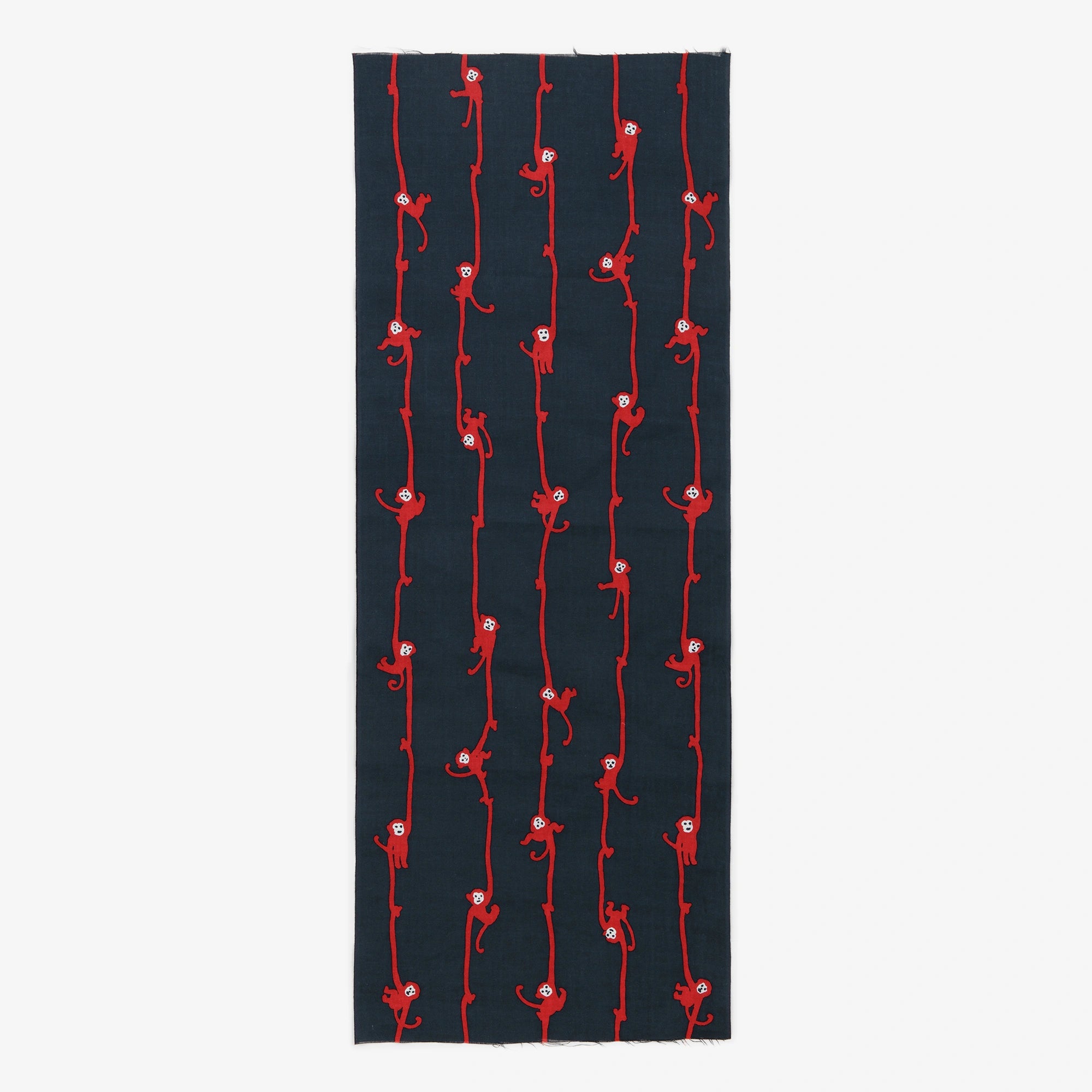 Ise Coton Textile Tenugui/Zodiac Tenugui Singe 2016