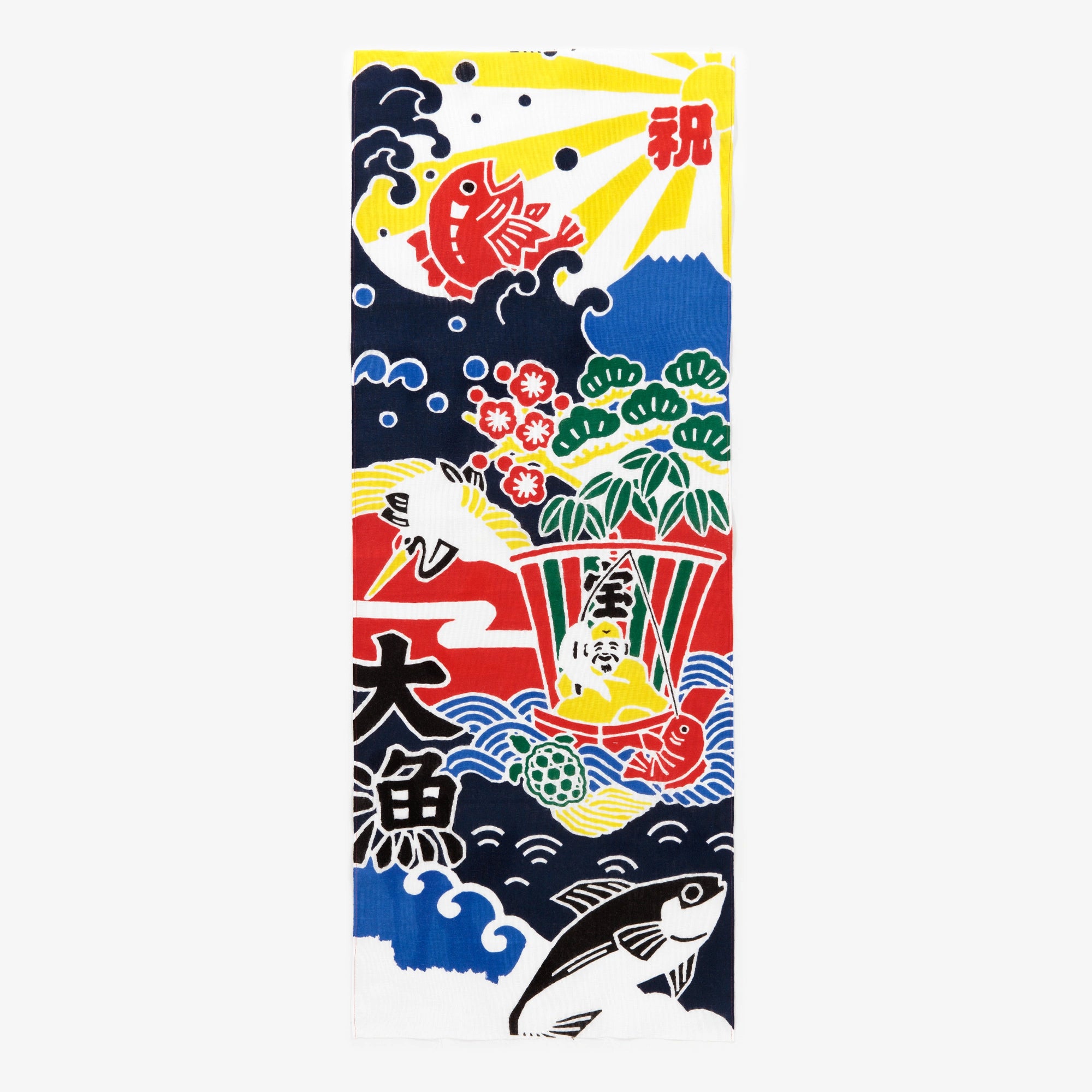 Ise Momen Textil-Tenugui/Tairyobata-Flagge