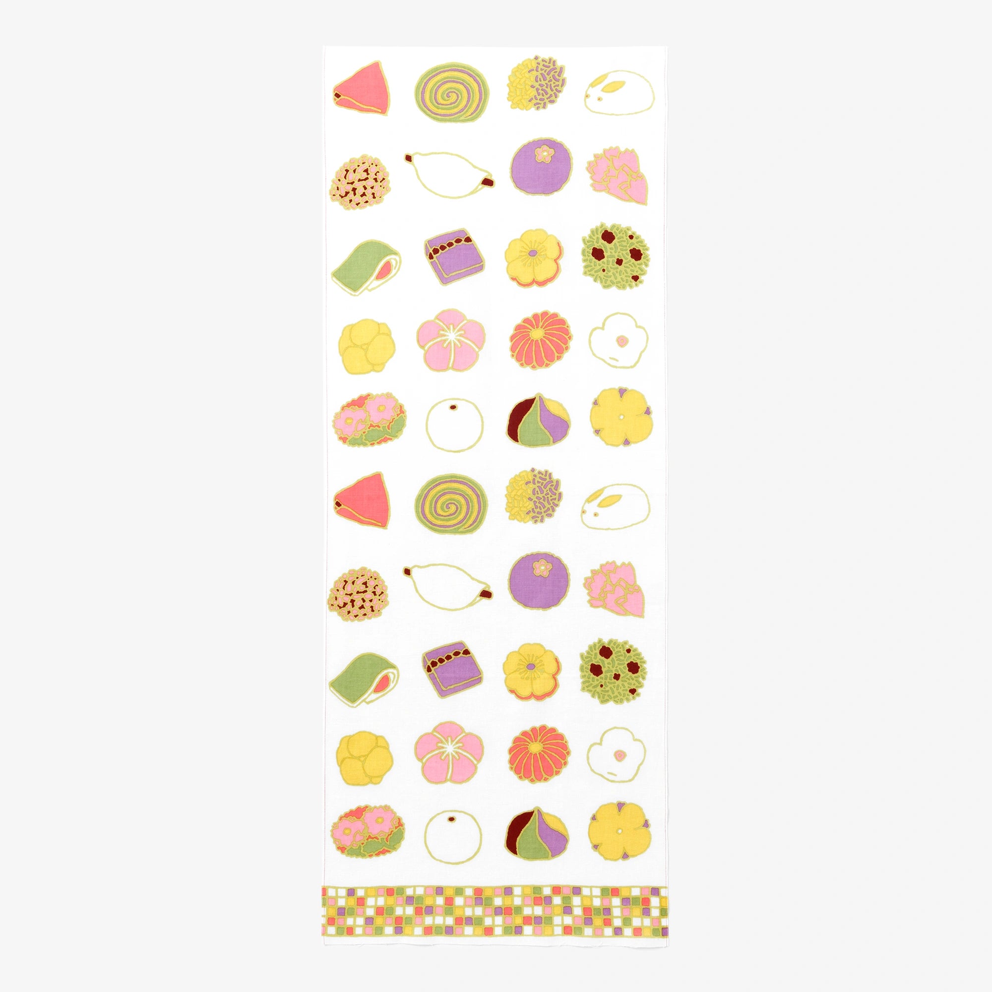 Isemomen Cotton Textile Handkerchief / Wagashi