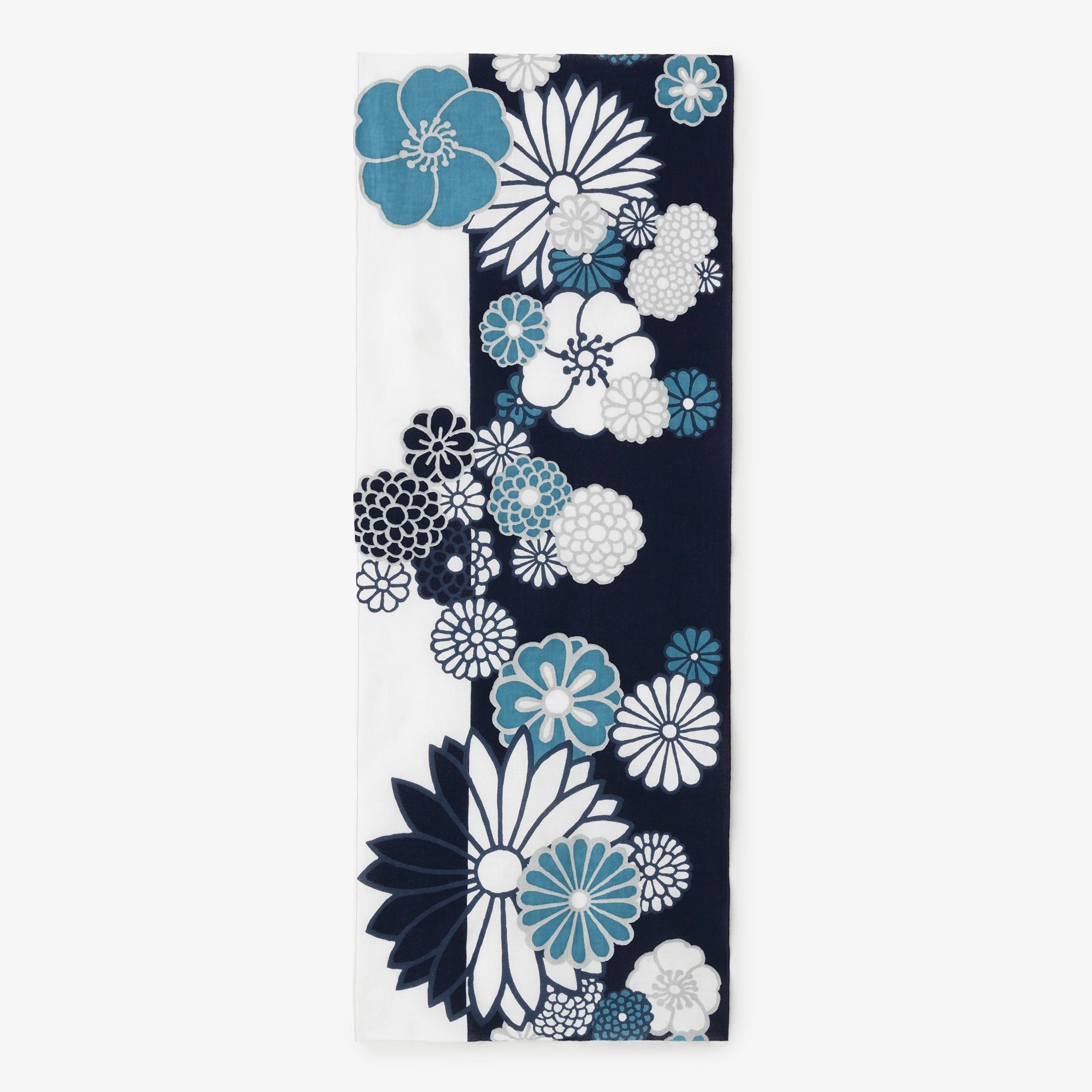 Isemomen Cotton Textile Handkerchief/Gold Damask Ryo
