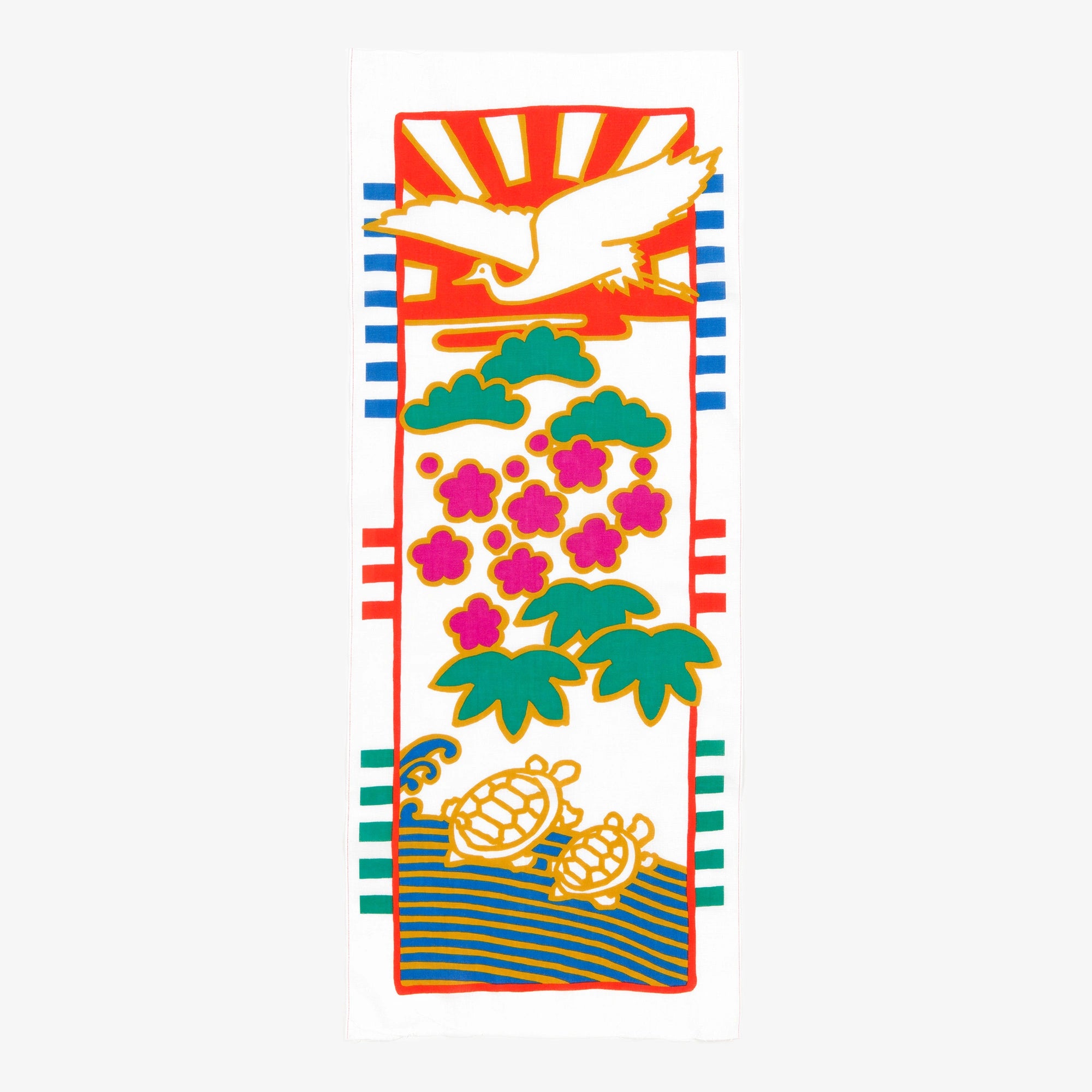 伊勢木綿 textile手ぬぐい／七五三